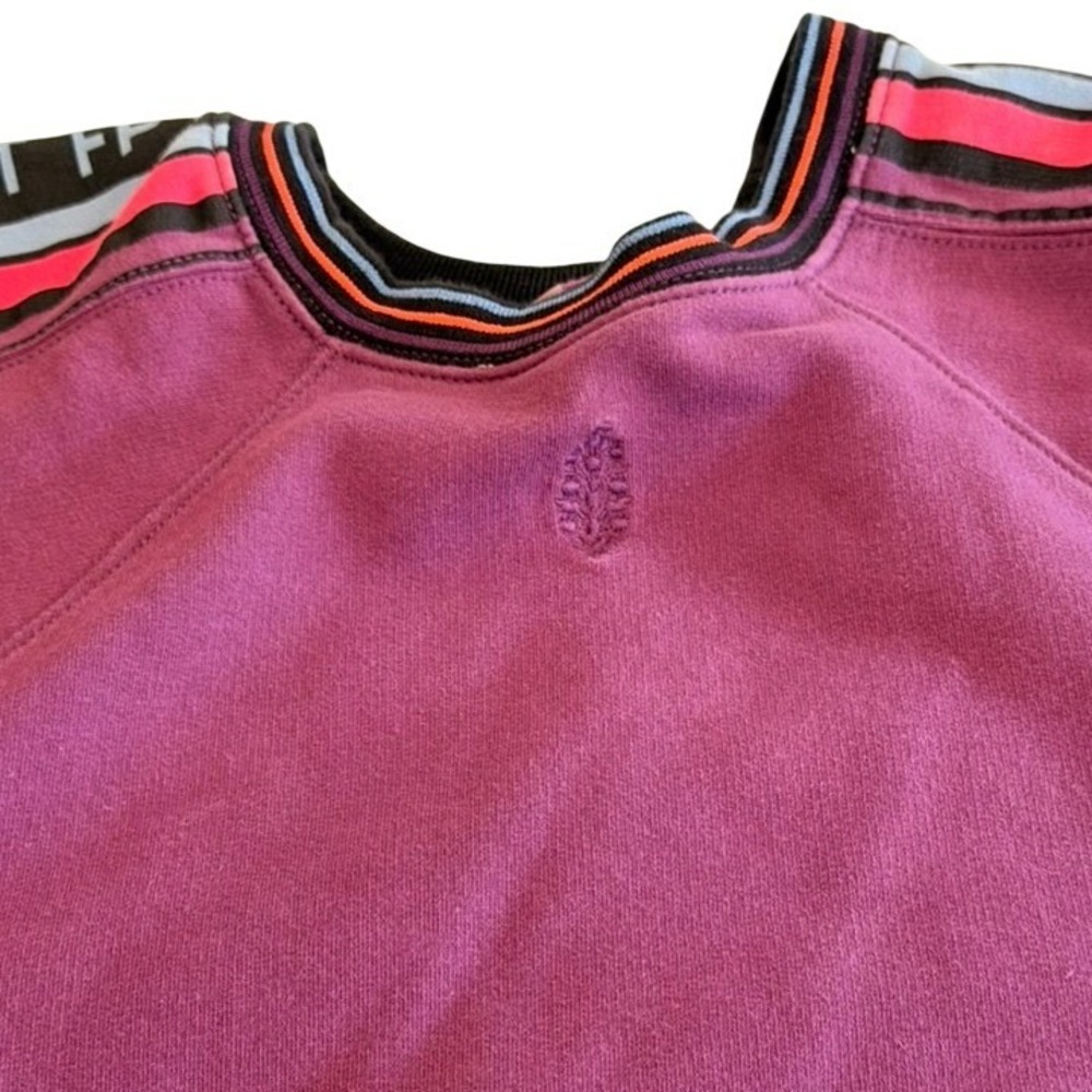 Free People Movement Birdie Sweatshirt Womens L Purple FP Movement Pockets - Picture 6 of 13